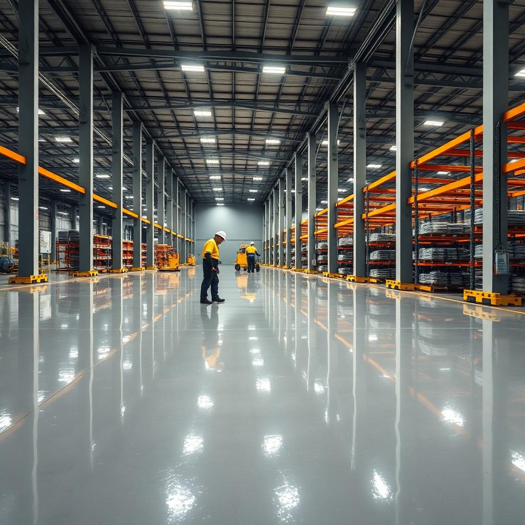 Seamless floors built to last
